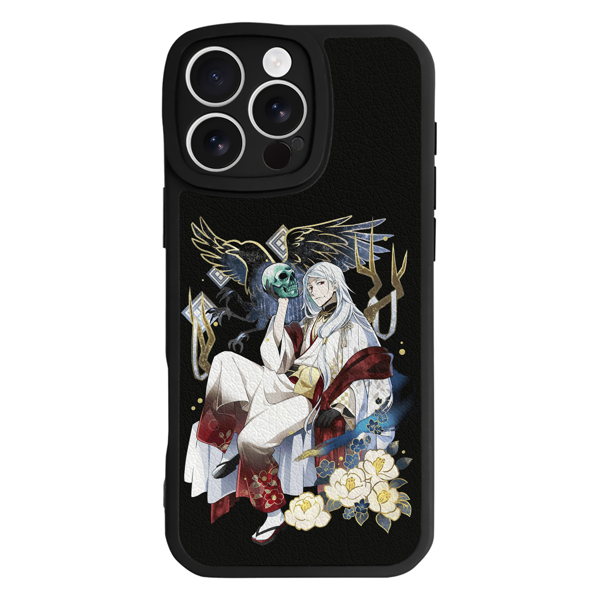 （画像用） 文豪ストレイドッグス Bungo Stray Dogs 【iPhone 16シリーズ対応】シリコンスマホケース（レザー調） 材質：シリコン